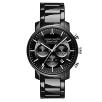 Hannah Martin Fabrik Eigenmarke Tachymeter Automatik Chronograph Herren Quarzuhren Maßgefertigte Sport Multifunktionale Armbanduhren