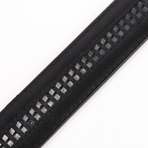 Cinturón de Cuero Genuino para Hombre, Diseño de Cocodrilo con Hebilla Giratoria de Diamantes de Imitación, Marca de Lujo de Diseñador Famoso - Product Image 6