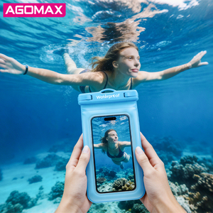 <b>Hot</b> Sale Universal IPX8 3D Airbag Design TPU Floating Waterproof Phone Case for Beach Swimming - Product Image 5