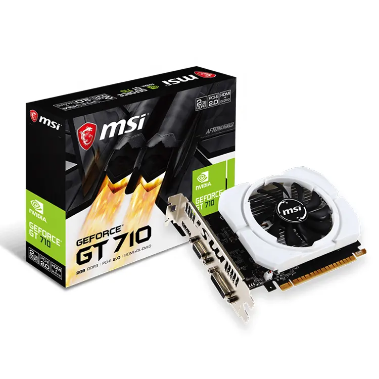 Marka toptan MSI GeForce 1006MHz GDDR3 2GB gt730 grafik kartı stokta