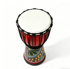 Usine de gros <span class=keywords><strong>Prix</strong></span> bon marché Musical Percussion <span class=keywords><strong>Tambour</strong></span> à main en bois Djembé Tambours africains à vendre - Product Image 6