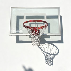 <span class=keywords><strong>Petit</strong></span> panneau arrière en verre trempé pour l'extérieur, cerceau <span class=keywords><strong>de</strong></span> <span class=keywords><strong>basket</strong></span>-ball mural antirouille pour enfants - Product Image 1
