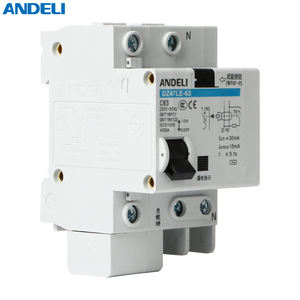 ANDELI автоматические выключатели DZ47LE-<span class=keywords><strong>63</strong></span> 1P + N, миниатюрный автоматический выключатель - Product Image 6