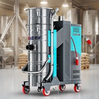 Aspirateur industriel à jet pulsé automatique Boshuo 35KPa à forte aspiration pour silo à céréales et usine de transformation de la farine