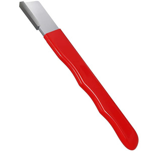 Red <b>Knife</b> <b>Sharpener</b> Tungsten Steel Manual Sharpening Tool For Kitchen <b>Knives</b> And Scissors - Product Image 1