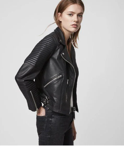Veste d'hiver en cuir pour homme Trex Exports 2026, style streetwear, col montant, coupe ajustée, manteau de motard, en cuir naturel personnalisé, modèle unique - Product Image 4