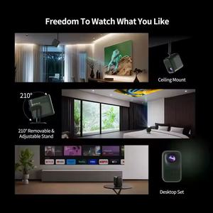 YDH-C025FGN G1 mt9630 4k Máy chiếu 2000 lumens 40-120inch Bluetooth 5.0 omni-directional tự động điều chỉnh 1500:1 Google TV - Product Image 6