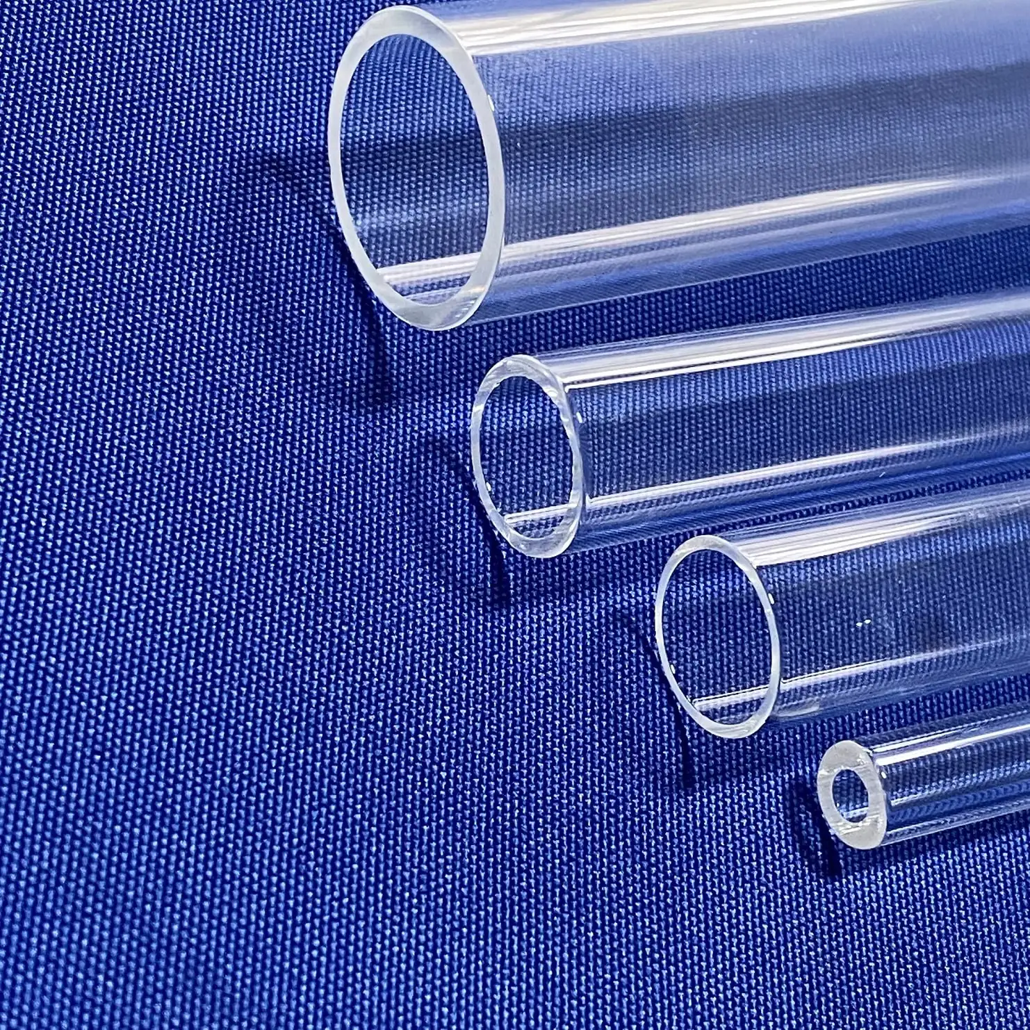 HY индивидуальные высококачественные прозрачные кварцевые стеклянные трубки стеклянные кварцевые трубы для лаборатории