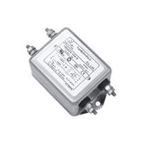 Filtre anti-bruit électromécanique monophasé 110V/250V, filtre EMI à deux étages haute performance pour ligne électrique 10A, insertion 30-100dB