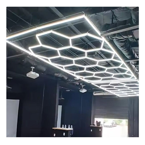 15x Detailing Car <b>Light</b> Wash Showroom Workshop Lighting <b>Working</b> Hex Hexagon Garage Honeycomb Hexagonal Lamps <b>Led</b> <b>Lights</b> - Product Image 2