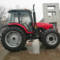Tracteur agricole 4x4 130 CV LT1304, machine agricole à moteur diesel pour le travail des champs et le transport