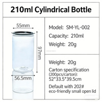 Scelleuse manuelle portable pour bouteilles d'eau de 55 mm de diamètre, boissons gazeuses, couvercles en plastique jetables, bouteilles PET, canettes de soda et boîtes de conserve
