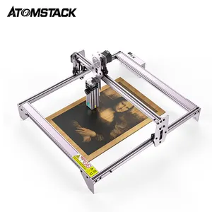 ATOMSTACK A5 Pro + 40W 410mm * 400mm Portable bois MDF acrylique contreplaqué métal Mini Laser gravure Machine de découpe