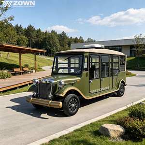 Voiture électrique vintage écologique zéro émission pour le tourisme et les attractions touristiques - Product Image 1