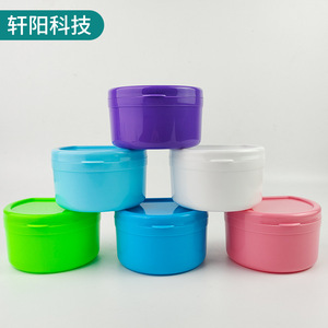 Dental Orthodontic Denture <b>Case</b> Plastic Storage Box For Adult <b>Retainer</b> Teeth Whitening Blue Pink White Green Sky Blue Purple - Product Image 2