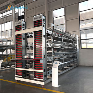 Jaula <span class=keywords><strong>de</strong></span> capa <span class=keywords><strong>de</strong></span> pollo con batería completamente automática tipo H para cría <span class=keywords><strong>de</strong></span> aves <span class=keywords><strong>de</strong></span> corral/máquina agrícola/Equipo - Product Image 1