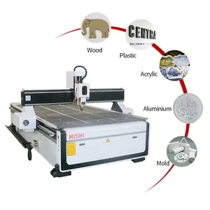 Máquina de corte multifuncional de 3 eixos 1325 ATC para gravação em madeira cnc roteador para madeira PVC