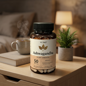 Cápsulas de Ashwagandha Orgánica OEM ODM, Apoya la Salud Inmunológica, Promueve la Memoria, un Sueño Saludable, Mejora la Fuerza Física y la Resistencia - Product Image 5