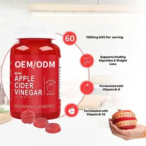 OEM/ODM Marque privée pour gommes au vinaigre de cidre de pomme gommes keto et keto gummies perte de poids