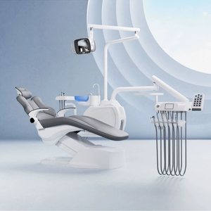 Cama elétrica do tratamento do couro microfibra simples cadeira odontológica para clínicas unidade <span class=keywords><strong>dental</strong></span> plástica metal aço durável - Product Image 2