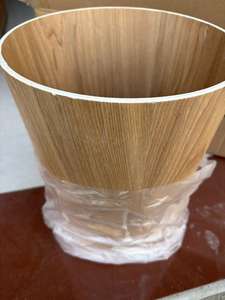 Papelera de madera nórdica personalizada para el hogar, sala de estar, oficina, habitación de Hotel, almacenamiento de residuos, cubo de <span class=keywords><strong>basura</strong></span>, papelera para Hotel - Product Image 5