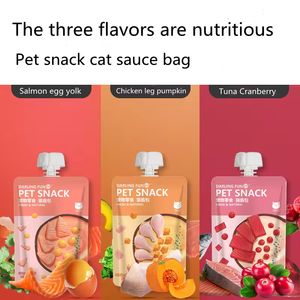 Comida húmeda de alta proteína y alta calidad para mascotas, bolsa de comida húmeda cremosa para gatos, bocadillo para gatos, treast para gatos - Product Image 3