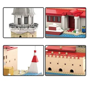 Wange 5229 tour <span class=keywords><strong>de</strong></span> jeune fille <span class=keywords><strong>Torre</strong></span> <span class=keywords><strong>De</strong></span> <span class=keywords><strong>La</strong></span> Doncella monde Architecture briques décoration jouet cadeaux pour enfants blocs <span class=keywords><strong>de</strong></span> construction ensembles - Product Image 4
