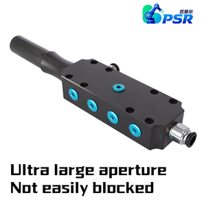 VTM高流量8-in-1アルミニウム合金統合多段真空発生器強力吸引深真空静かエネルギー効率 - Product Image 5