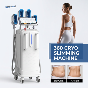 Máquina de Criolipólisis Vertical de 4 Manijas para Esculpir el Cuerpo, Crioterapia 360, Adelgazamiento y Congelación de Grasa - Product Image 1