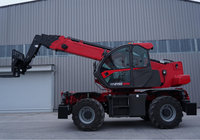 Chariot télescopique HR2150 de 5 tonnes avec cabine rotative à 360 degrés, hauteur de levage maximale de 21 m