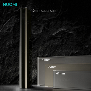 NUOMI Herrajes para muebles JANE Caja de metal Cajón Diapositivas Runner <span class=keywords><strong>Rail</strong></span> Box Extensión completa Cierre suave Undermount Cajón Diapositiva - Product Image 3