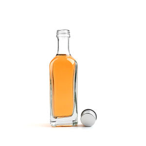 <span class=keywords><strong>Bouteille</strong></span> en verre transparente carrée vide de 50 ml pour spiritueux, gin, <span class=keywords><strong>whisky</strong></span>, vodka, rhum, avec bouchon à vis, logo personnalisé en gros - Product Image 6