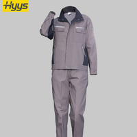 Combinaisons de travail industrielles, uniformes d'atelier directement de l'usine, vêtements de travail printemps-automne, veste et pantalon, vêtements de travail personnalisés pour hommes