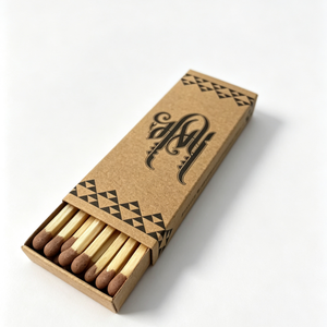 Caja de fósforos largos de seguridad con logotipo personalizado, fósforos de alta calidad, duraderos, ecológicos y resistentes al agua para uso en hoteles y velas. - Product Image 2