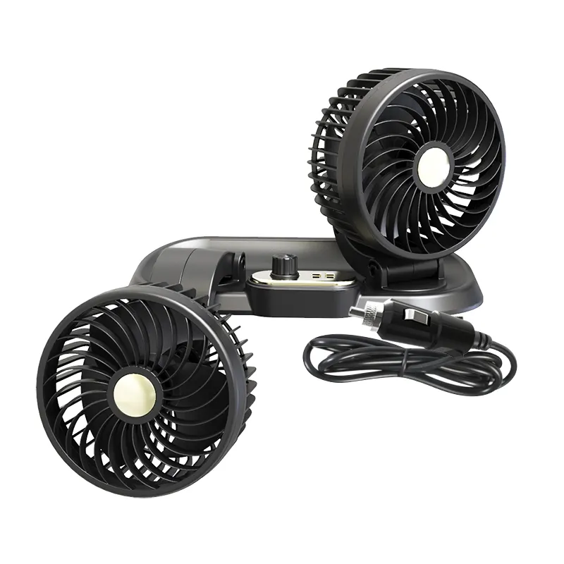 Custom 360 12V Ventilator Voor Caravan Vrachtwagen Marine Boot 24V Auto Voertuig Air Cooling Cabine Fans Truck Onderdelen en Accessoires F625U