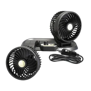 Custom 360 12v fan for caravan truck marine boat 24v car vehicle air cooling cabin fans truck parts and accessories F625U