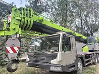 Grue de camion télescopique d'occasion Zoom-Lion ZTC300V de 30 tonnes, prix abordable, 80% neuve