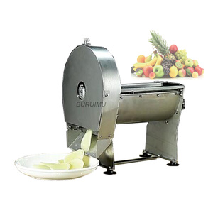 Export Supply Elektrische Fruit Cutter Groente Aardappel Lemon Slicer Verstelbare Fruit Snijmachine