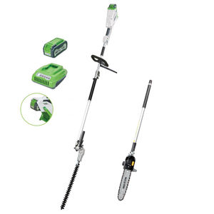Brushless Motor Pole Hedge Trimmer <b>Saw</b> Grass Brush Cutter 3 in 1 Li-ion Multi-Task Trimmers Hh-99 1.Power String Trimmer Lithium - Product Image 1