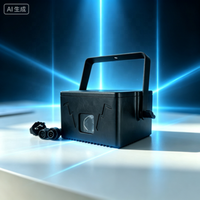 STSLITE-5W Laser d'animation RVB pleine couleur DMX512 avec contrôle vocal, projecteur laser de scène pour KTV, villa, home cinéma, parc