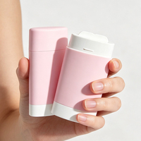 Tube de déodorant rechargeable tout en PP, conteneur de 40g, bouteille en plastique vide, emballage cosmétique, sérum pour la peau, crème solaire