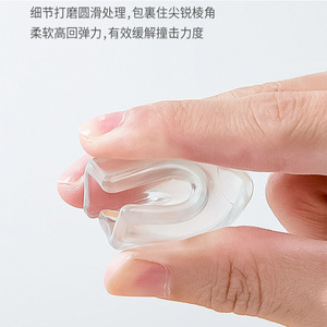 Hadway Silicone Edge Protector L Shape Right Angle Table Corner Guard For Safety Protection - Product Image 5