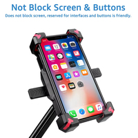 Support universel pour téléphone portable, rétroviseur de moto, pour scooter, pour vélo
