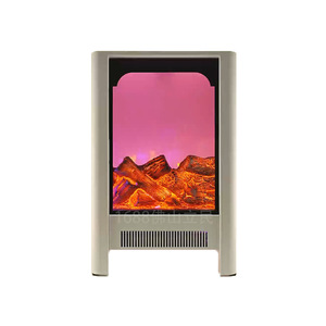 Cheminée électrique Limin 2000W avec chauffage au graphène, chauffe-table de chevet, chaleur domestique, effet de flamme décoratif - Product Image 3