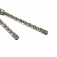 Foret de centrage à double cannelure 40Cr, finition sablée, 3mm/4mm/5mm/6mm/8mm/10mm/12mm/14mm/16mm/18mm/20mm, avec étui de rangement pour perçage