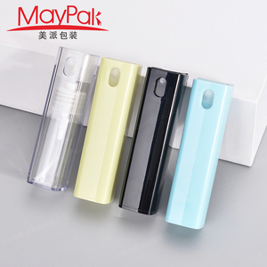 Tùy chỉnh sinh thái thân thiện rỗng 10ml vuông du lịch phun nước Hoa Cơ thể mặt Mist Spray Chai với kính bên trong chai - Product Image 1