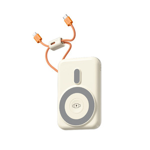 Batería <span class=keywords><strong>Externa</strong></span> de 10000mAh con Carga Rápida Magnética de 22.5W, Cable Incluido, Carga Tres en Uno para Reloj, Auriculares, Batería <span class=keywords><strong>Externa</strong></span> Inalámbrica - Product Image 6