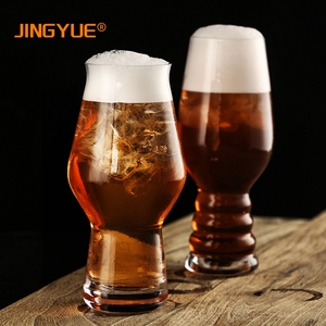 <span class=keywords><strong>Verre</strong></span> à bière IPA artisanal transparent sans plomb de 510 ml (17 oz) pour dégustation de blé, idéal pour bars et pubs - Vente en gros - Product Image 2