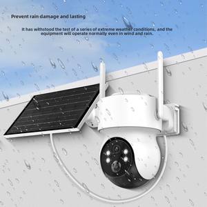 TQ1 ICSEE kablosuz WIFI güneş enerjili kamera güvenlik 4MP 3MP 2K cctv açık ev HD ağ monitör gözetim ptz kamera - Product Image 2