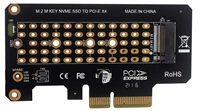 Carte adaptateur d'extension NVMe M.2 PCI-E 3.0 X4/X8/X16 pour SSD M.2 2230/2242/2260/2280 en stock, fabriqué en Chine